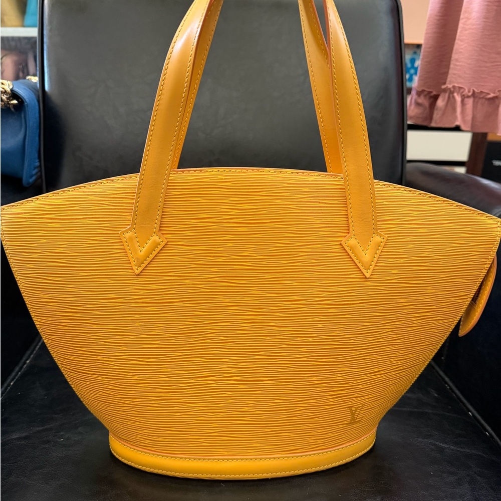 Louis Vuitton Mustard Yellow Tote
